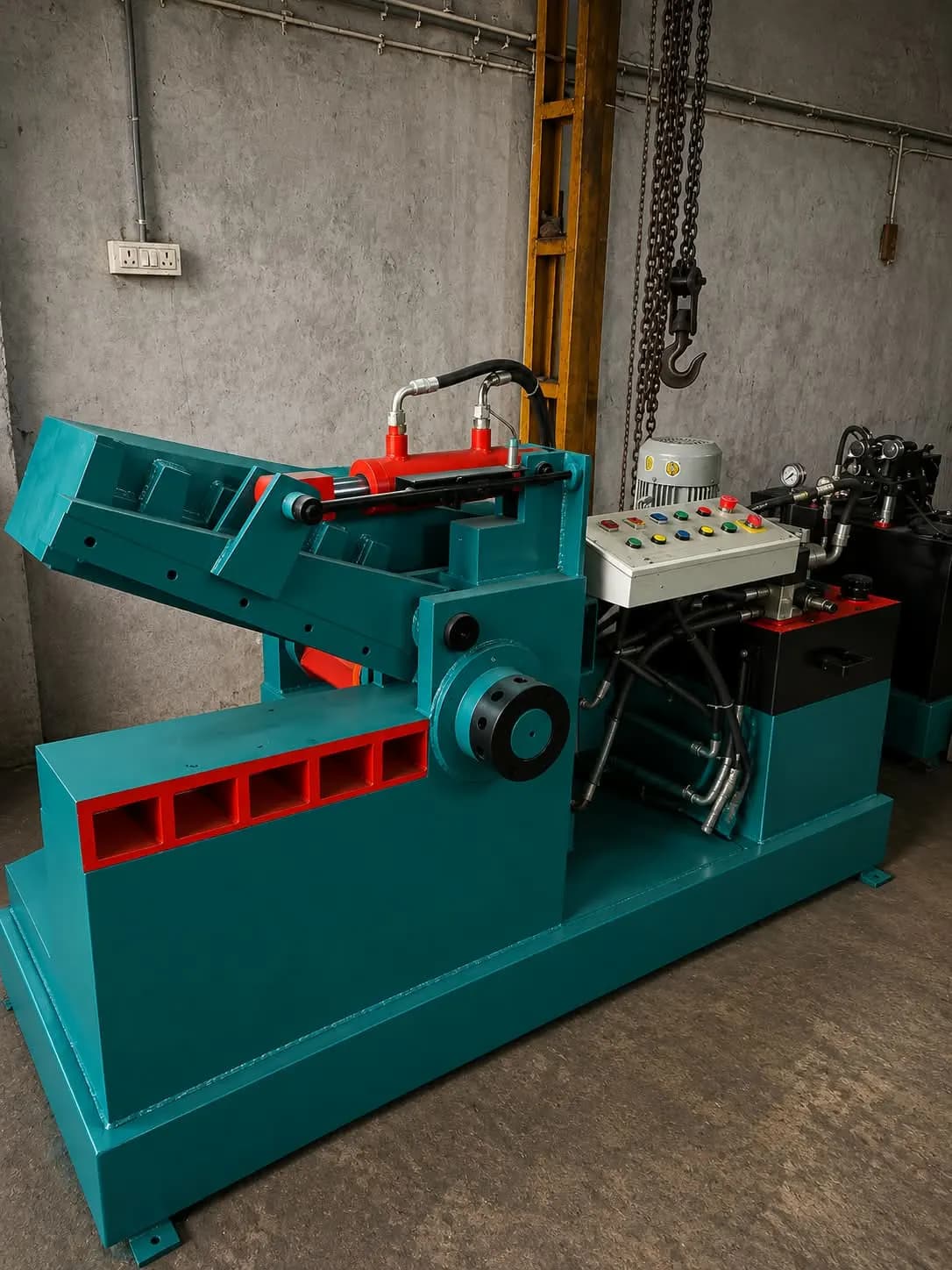 Hydraulic Alligator Scrap Shear Machine - View 8